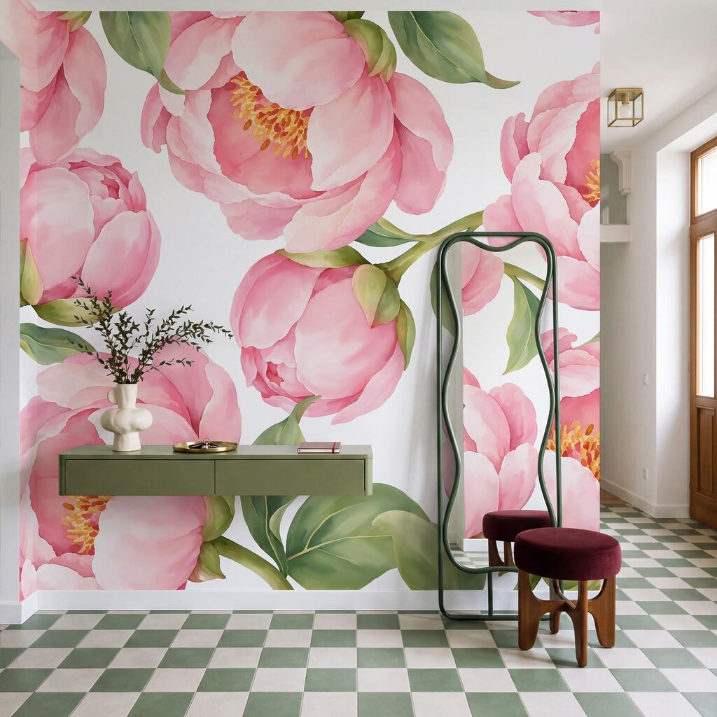Peony Tapestry — interior 1
