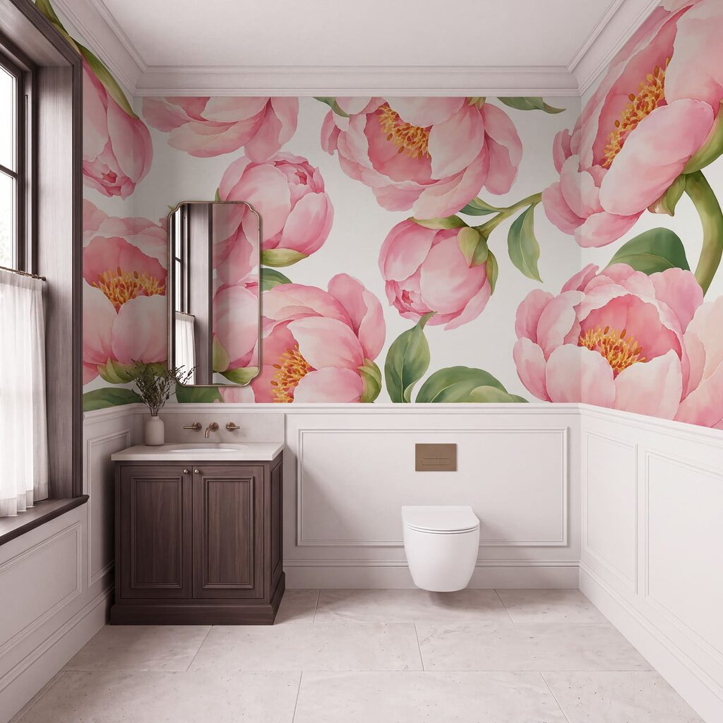 Peony Tapestry in an interior