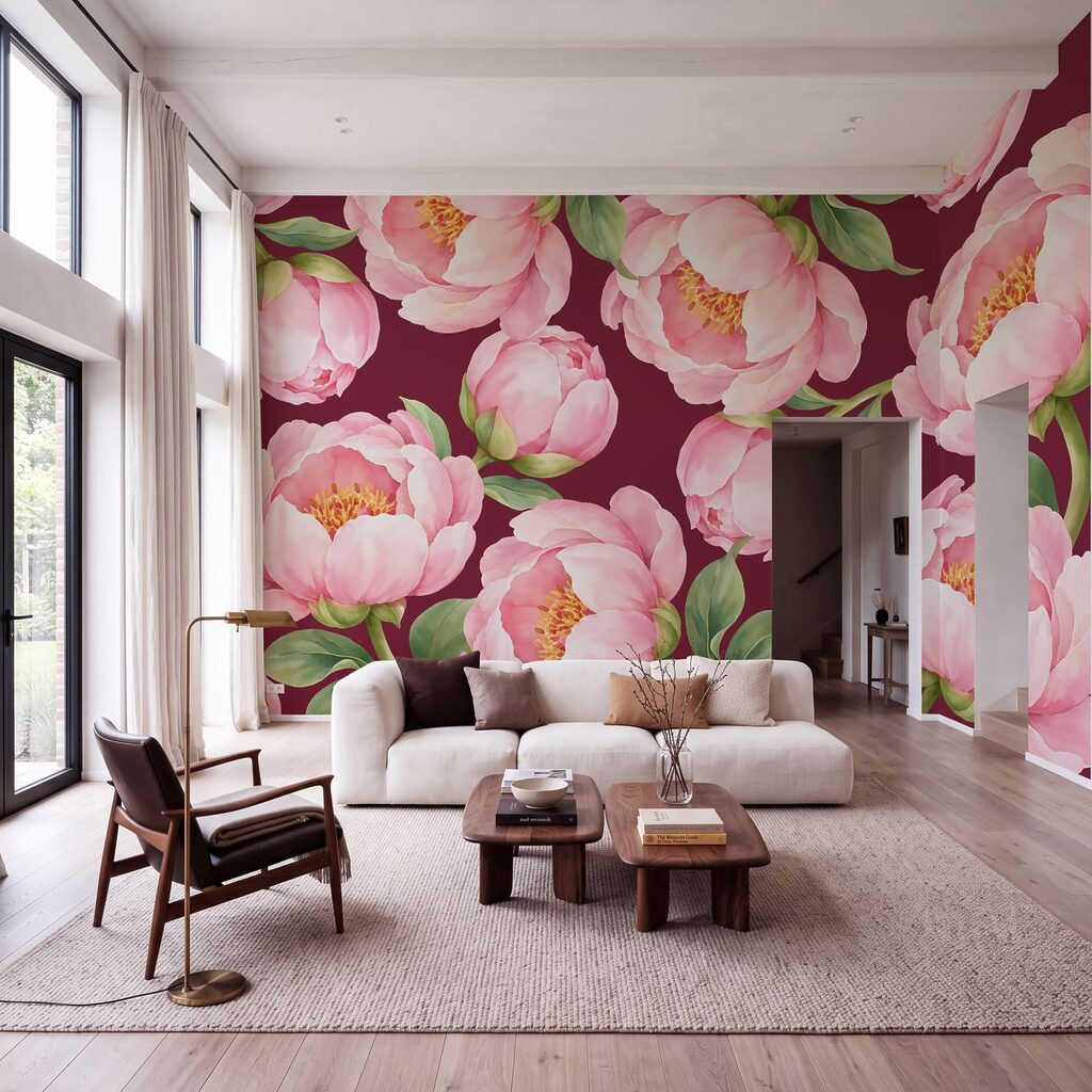 Peony Tapestry — interior 3