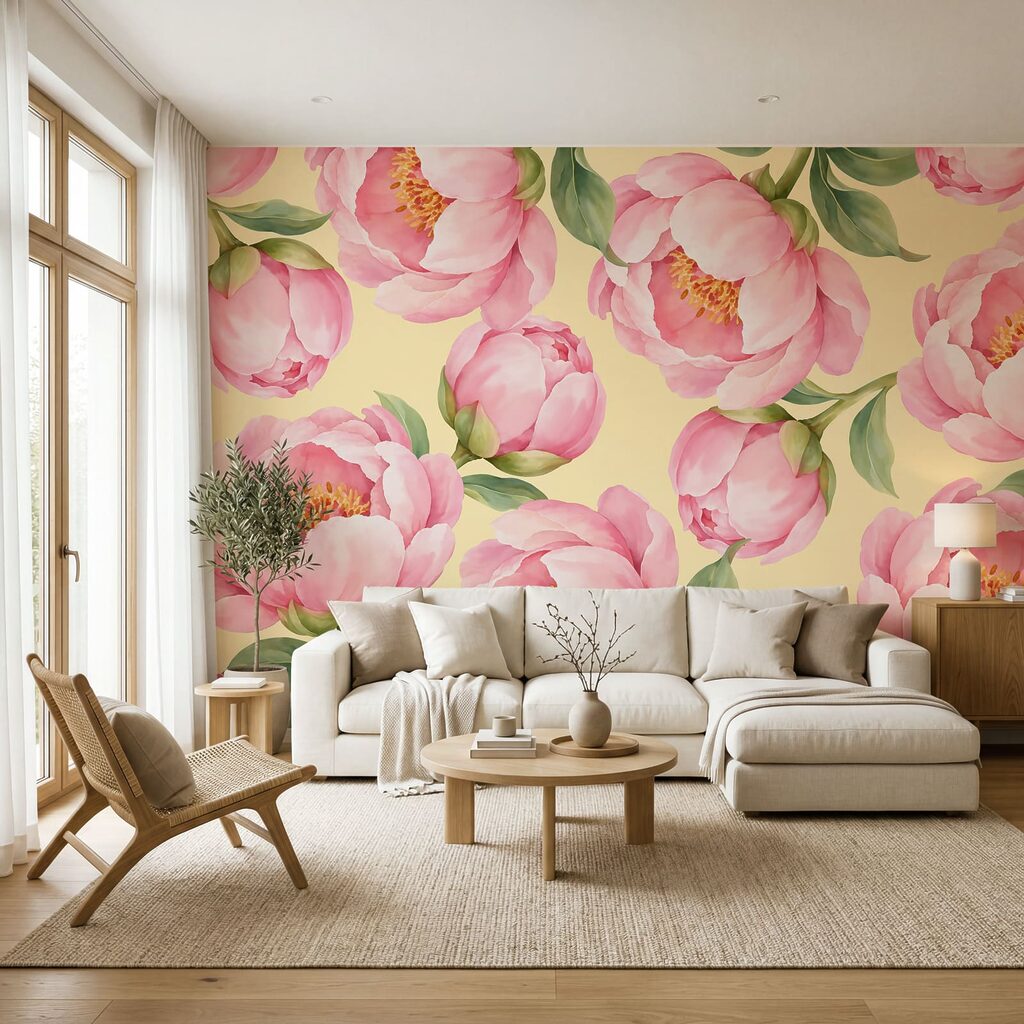 Peony Tapestry — interior 2