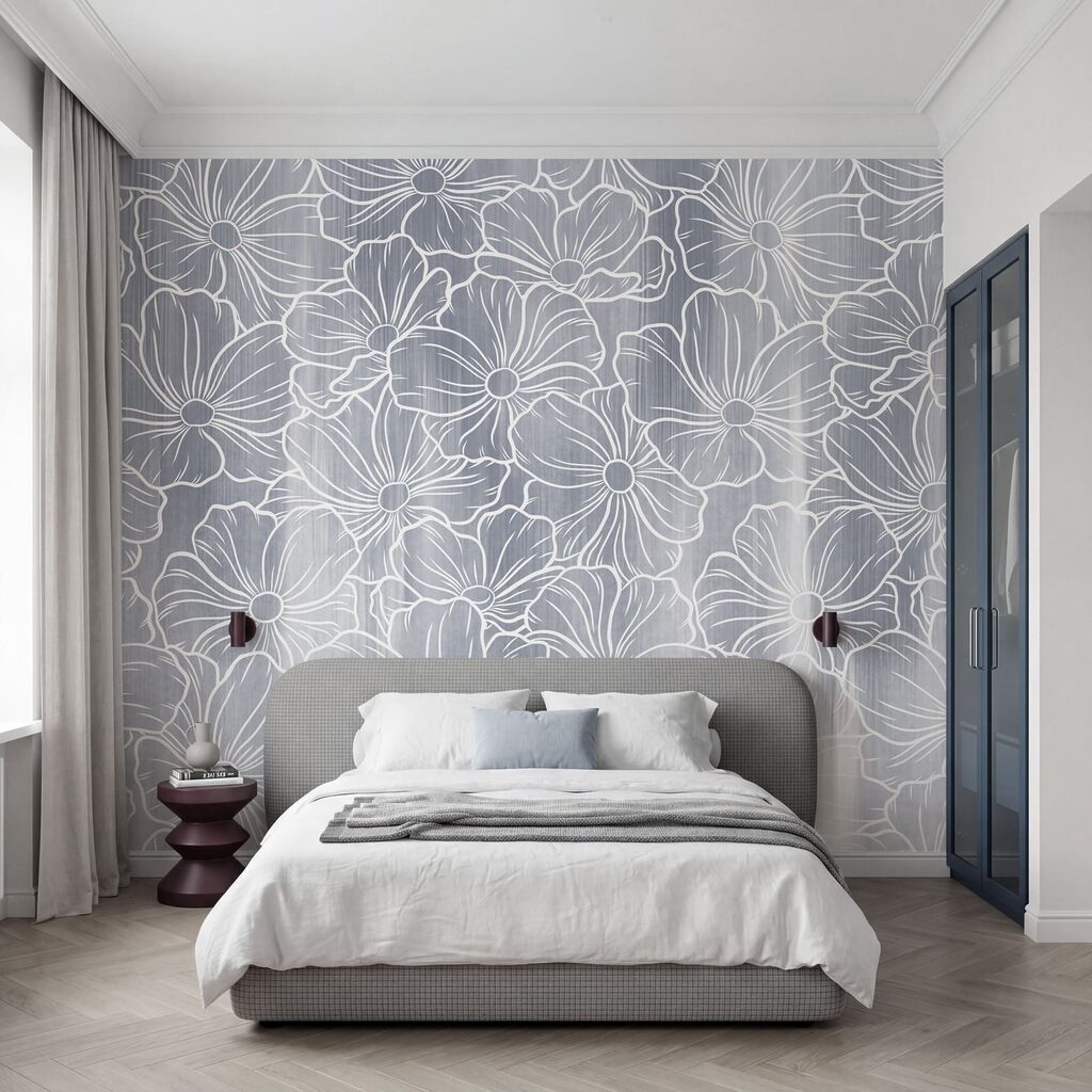 Floral Outline Pattern — interior 1