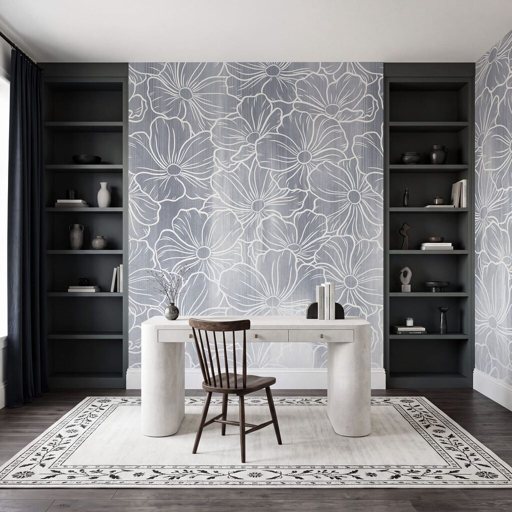Floral Outline Pattern — interior 5
