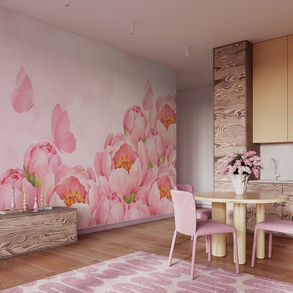 Peonies and Butterflies — interior 4