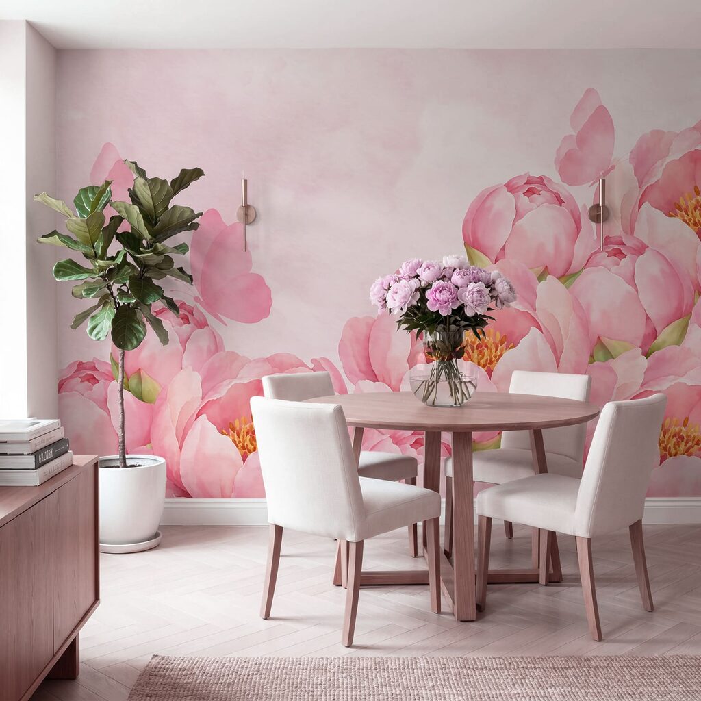 Peonies and Butterflies — interior 5