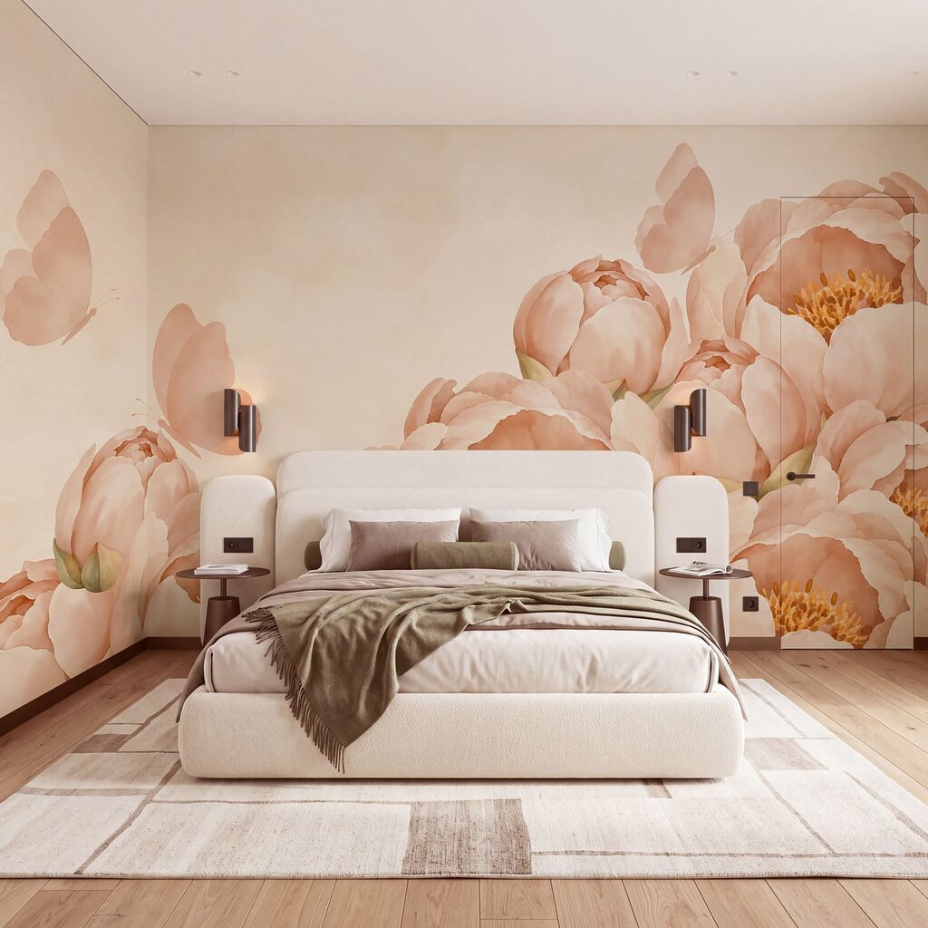 Peonies and Butterflies — interior 2