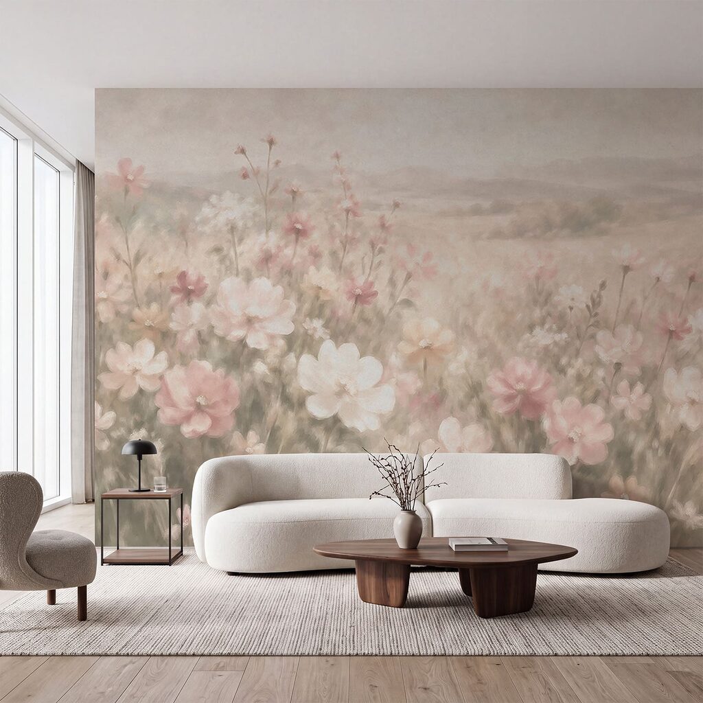 Flower Field at Sunset — interior 2
