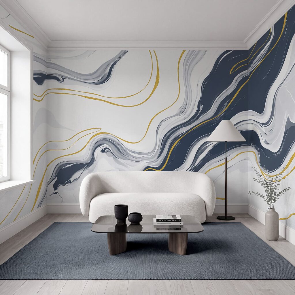 Marbled Colour Bands — interior 2