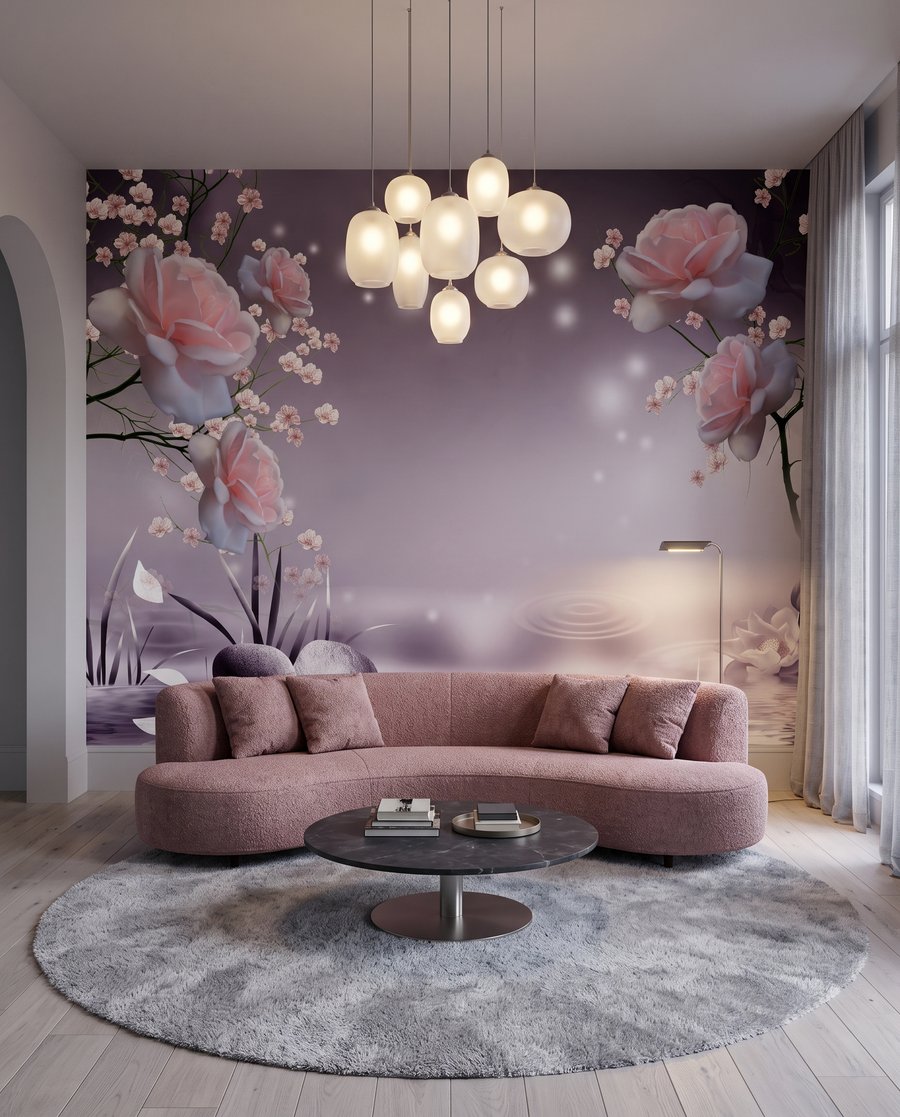 Rose Reflections in an interior