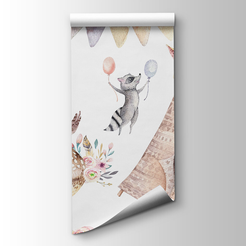 Tipi with woodland friends — product view