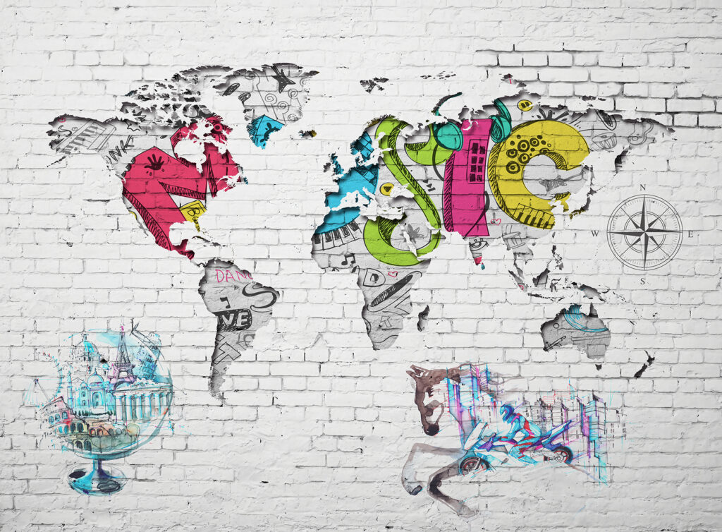 World in Graffiti — full design