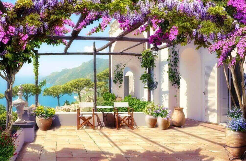 Terrace in Bloom — full design