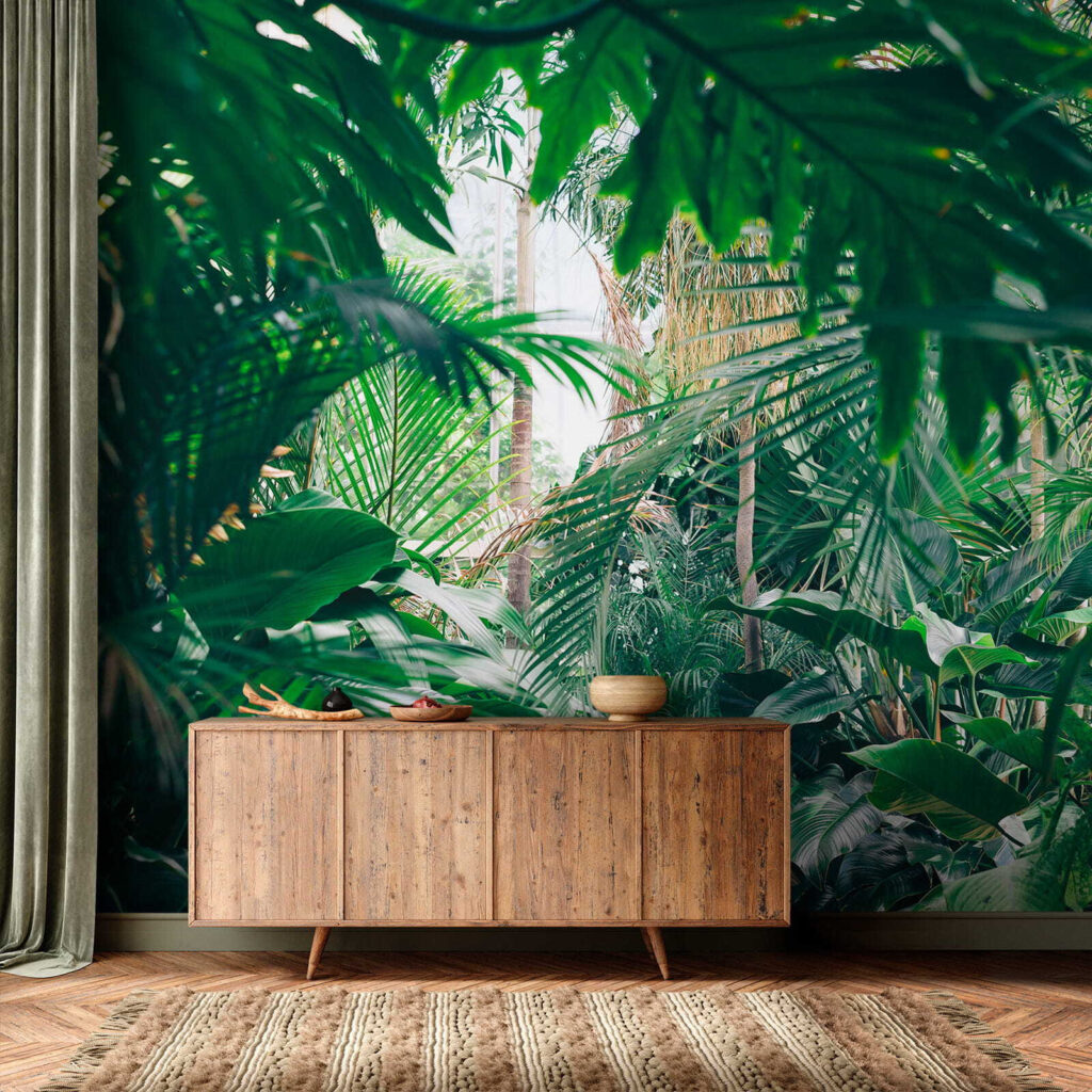 Deep green jungle leaves — interior 7