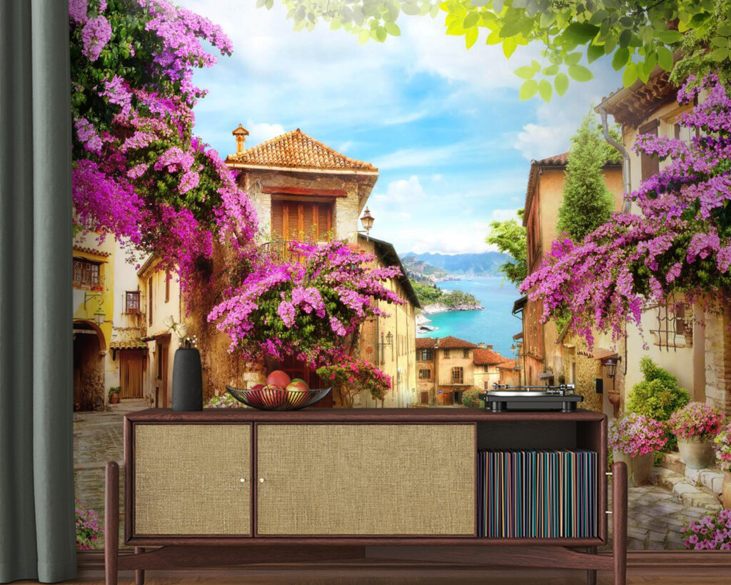 Flowers Along the Lane — interior 2