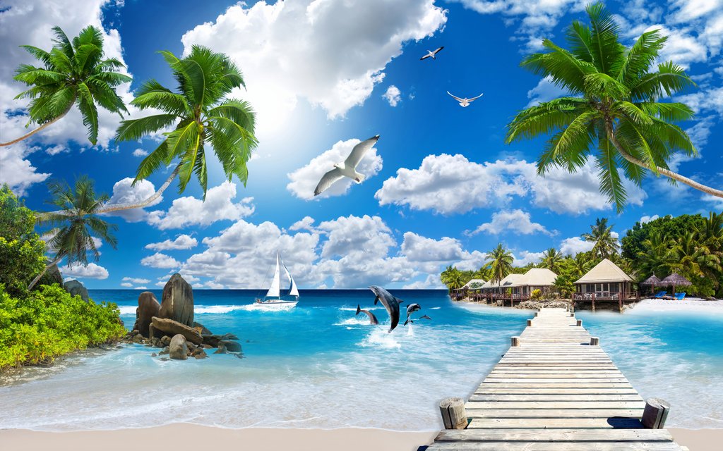 Island Boardwalk — full design
