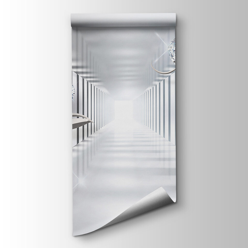 Sparkling hearts in corridor — product view