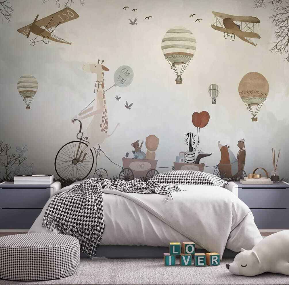 Sky adventure with animals — interior 1