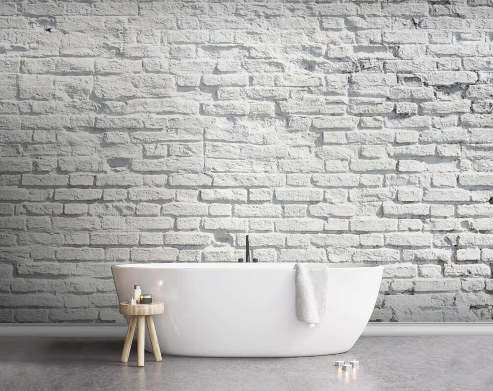 Pale Brickwork in an interior