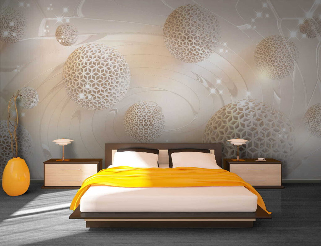 Balls above a swirl — interior 1