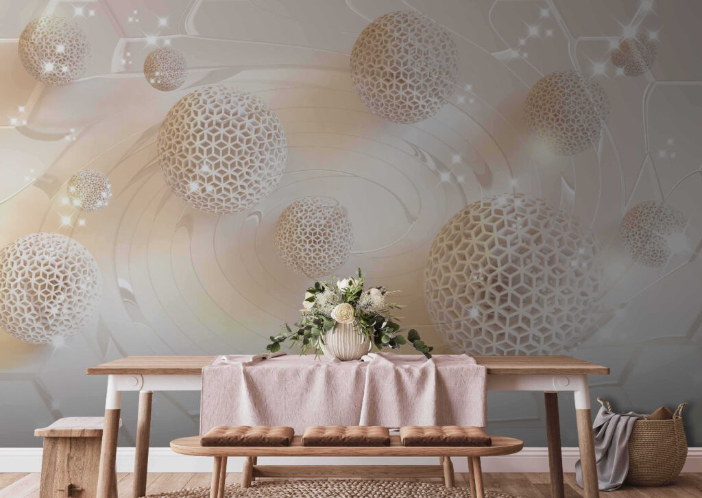 Balls above a swirl — interior 3