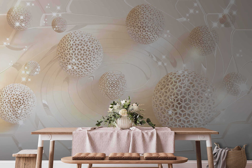 Balls above a swirl — interior 5