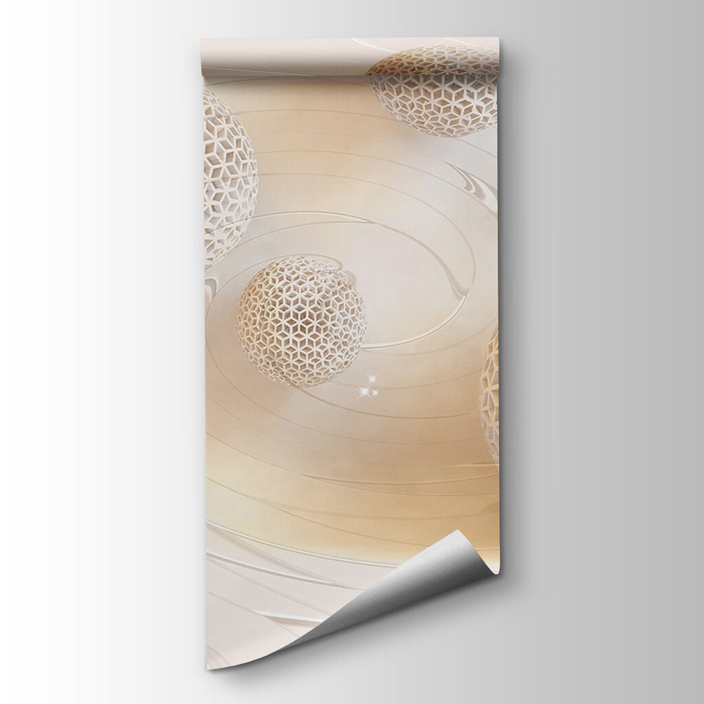 Balls above a swirl — product view