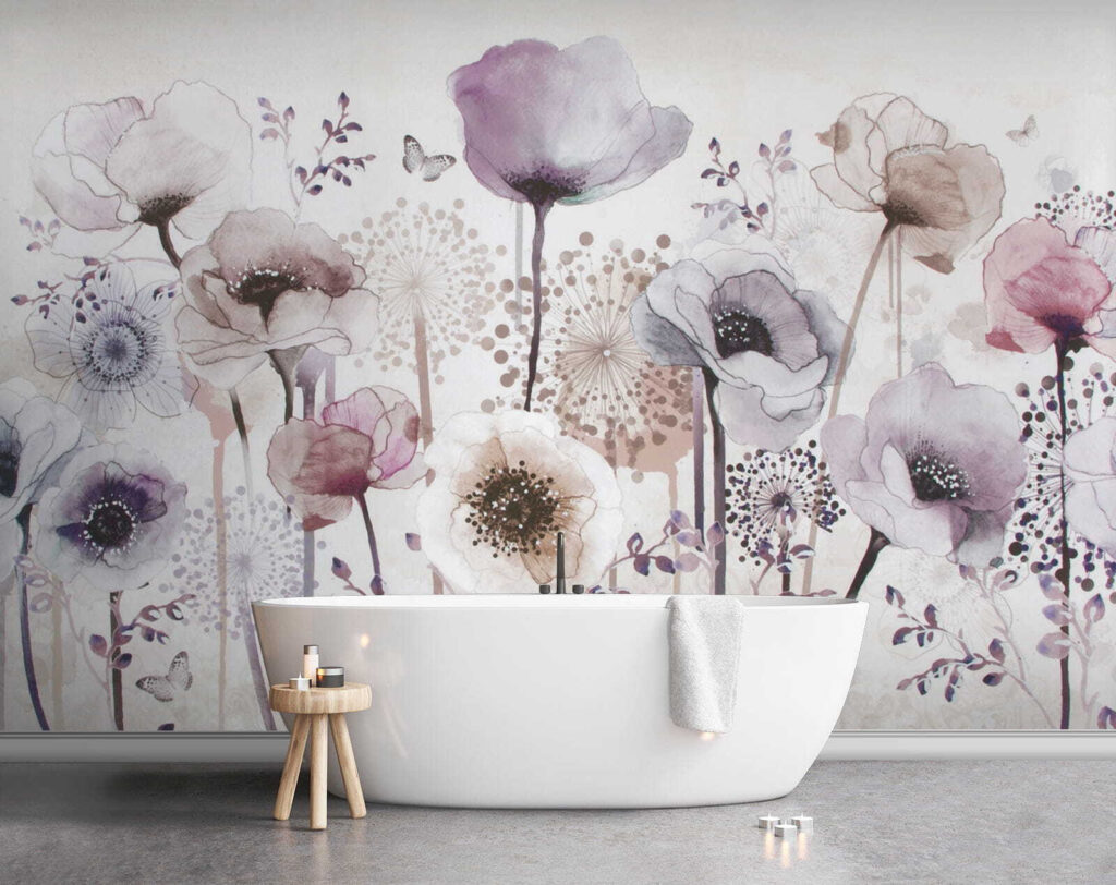 Wildflower Stems in an interior