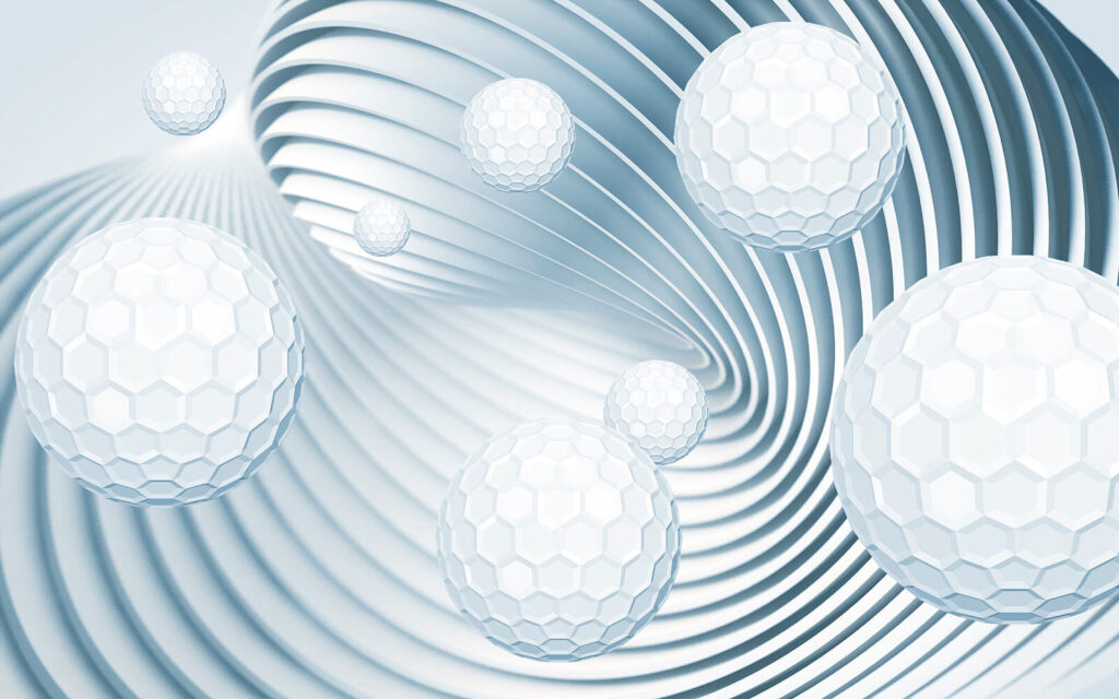 Balls in a spiral — full design