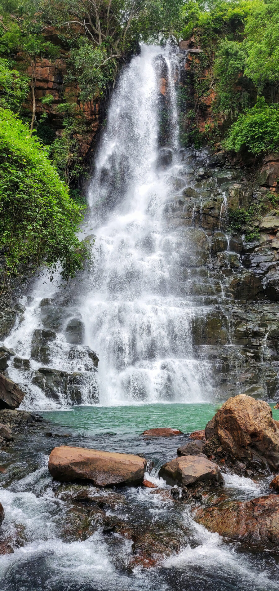 Woodland Waterfall — full design