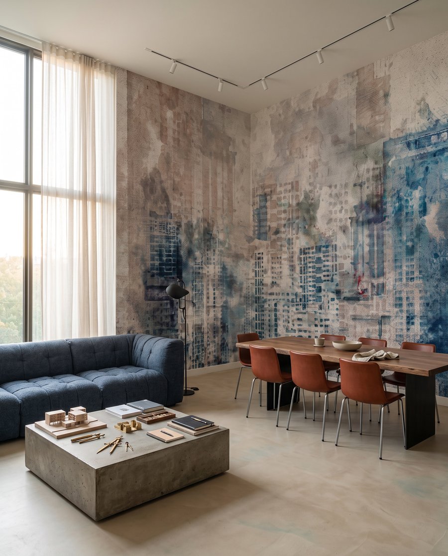 City Patina in an interior