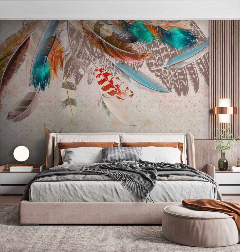 Feathers hanging down — interior 4