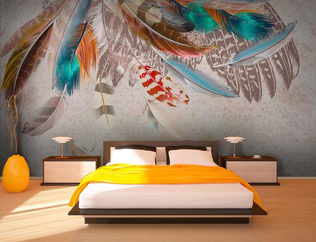 Feathers hanging down — interior 5