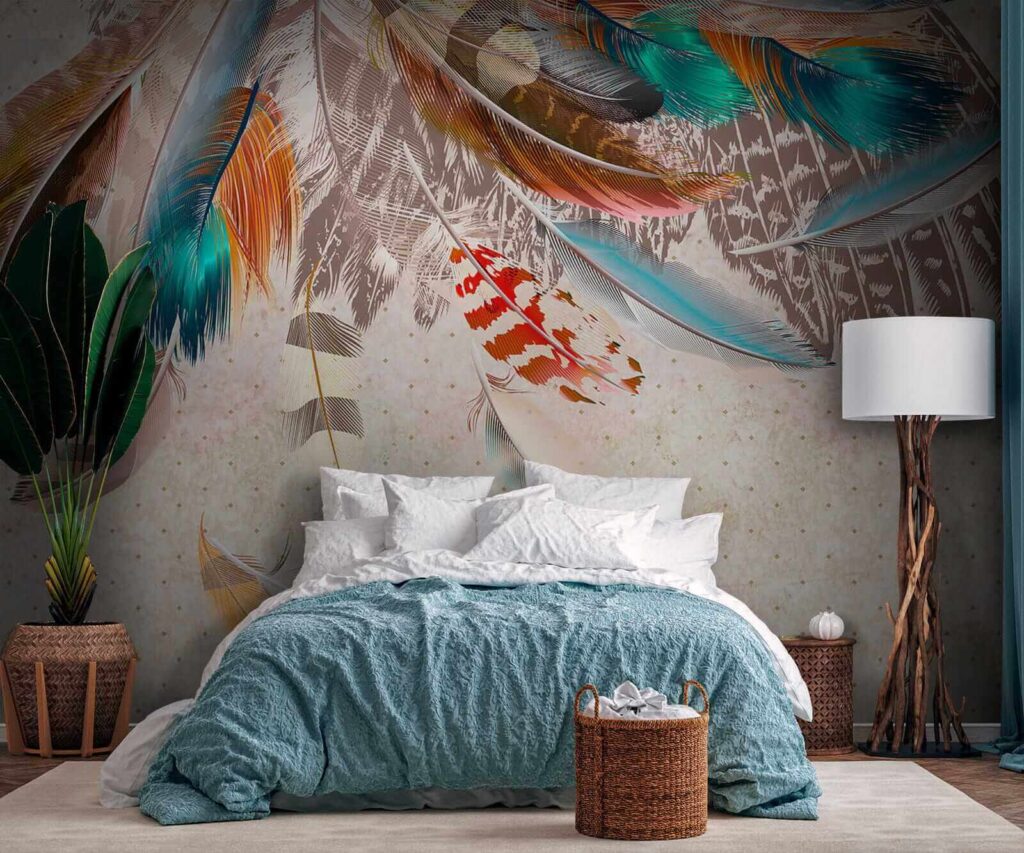 Feathers hanging down — interior 6