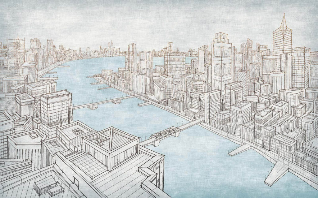City River Sketch — full design