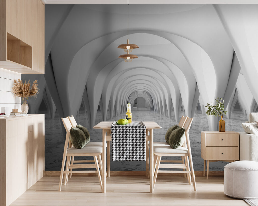 Arches in a hall — interior 4