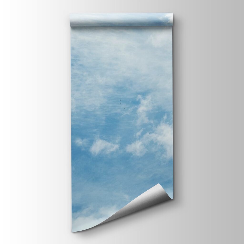 Cloud trails in blue — product view