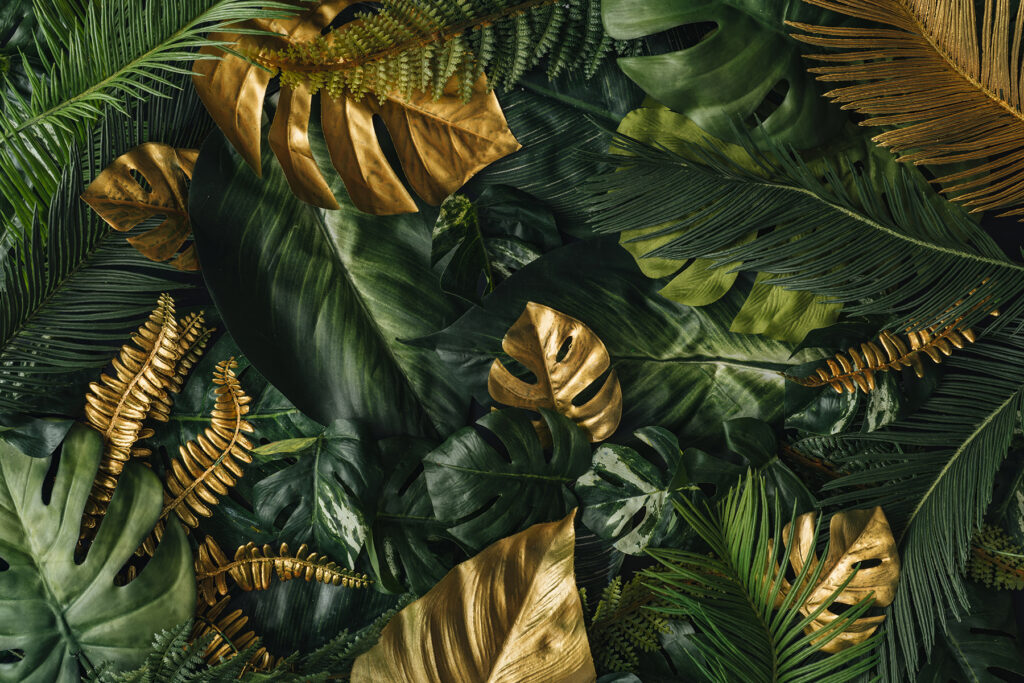 Gilded Leaves — full design