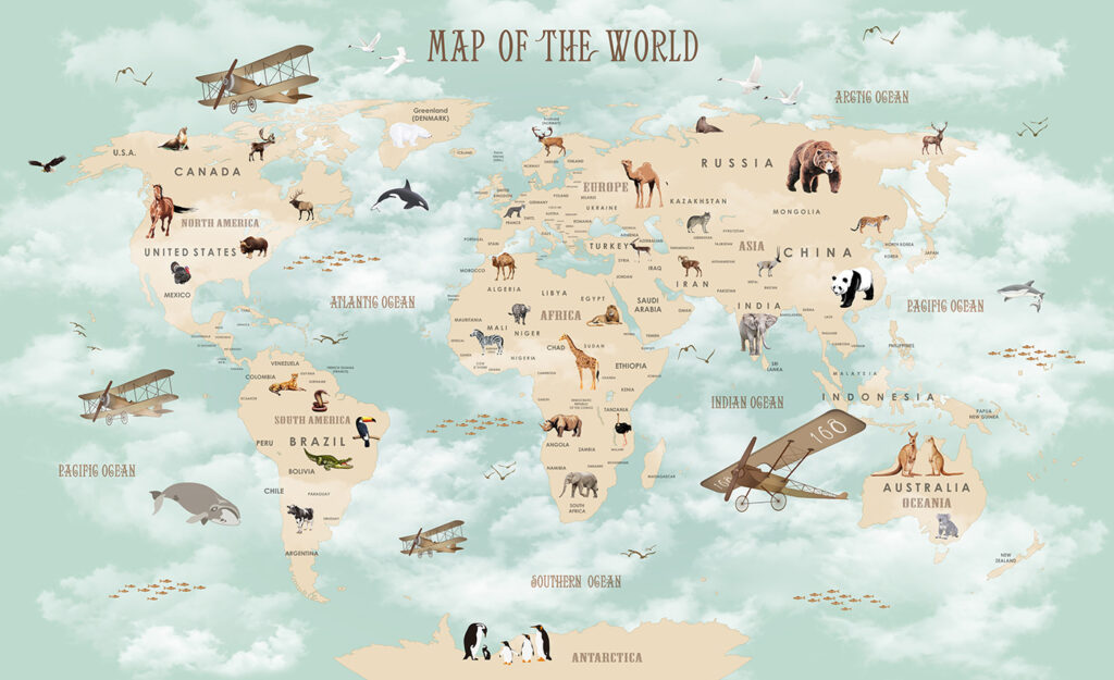 Little Explorer's Map — full design