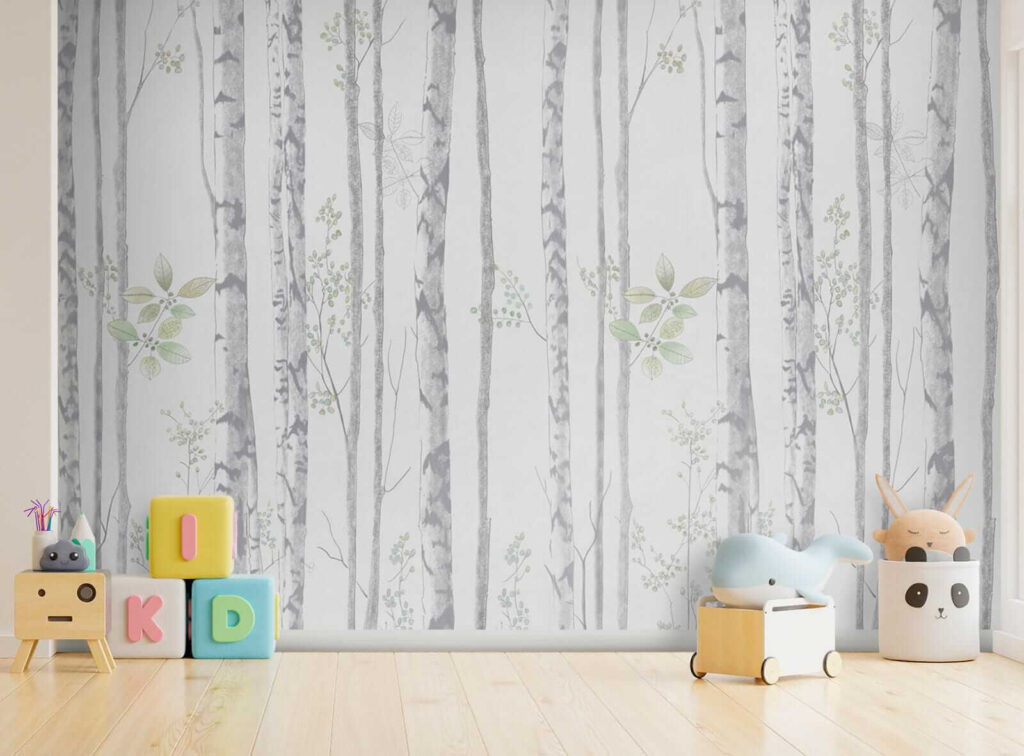 Birch Tree Pattern — interior 2