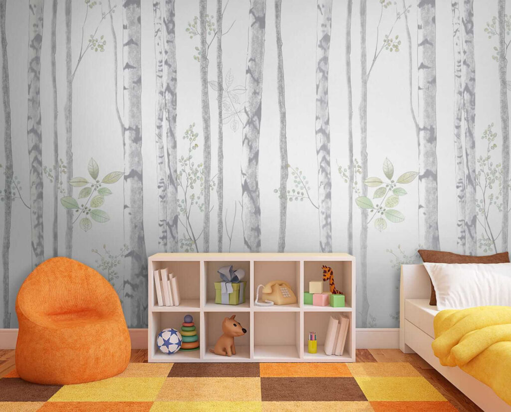 Birch Tree Pattern — interior 3