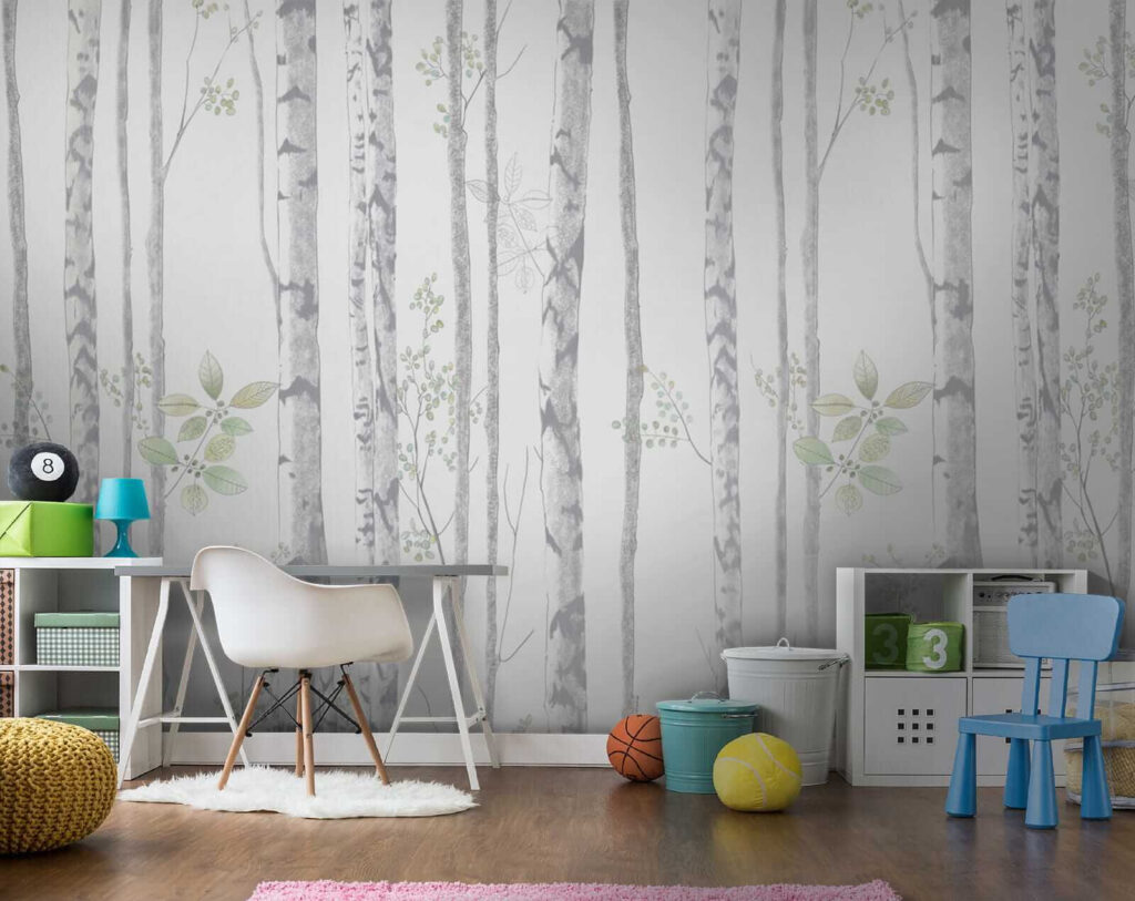 Birch Tree Pattern — interior 4
