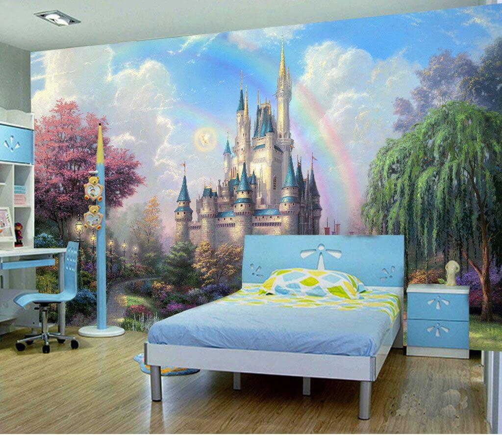 Fairytale castle and rainbow — interior 1