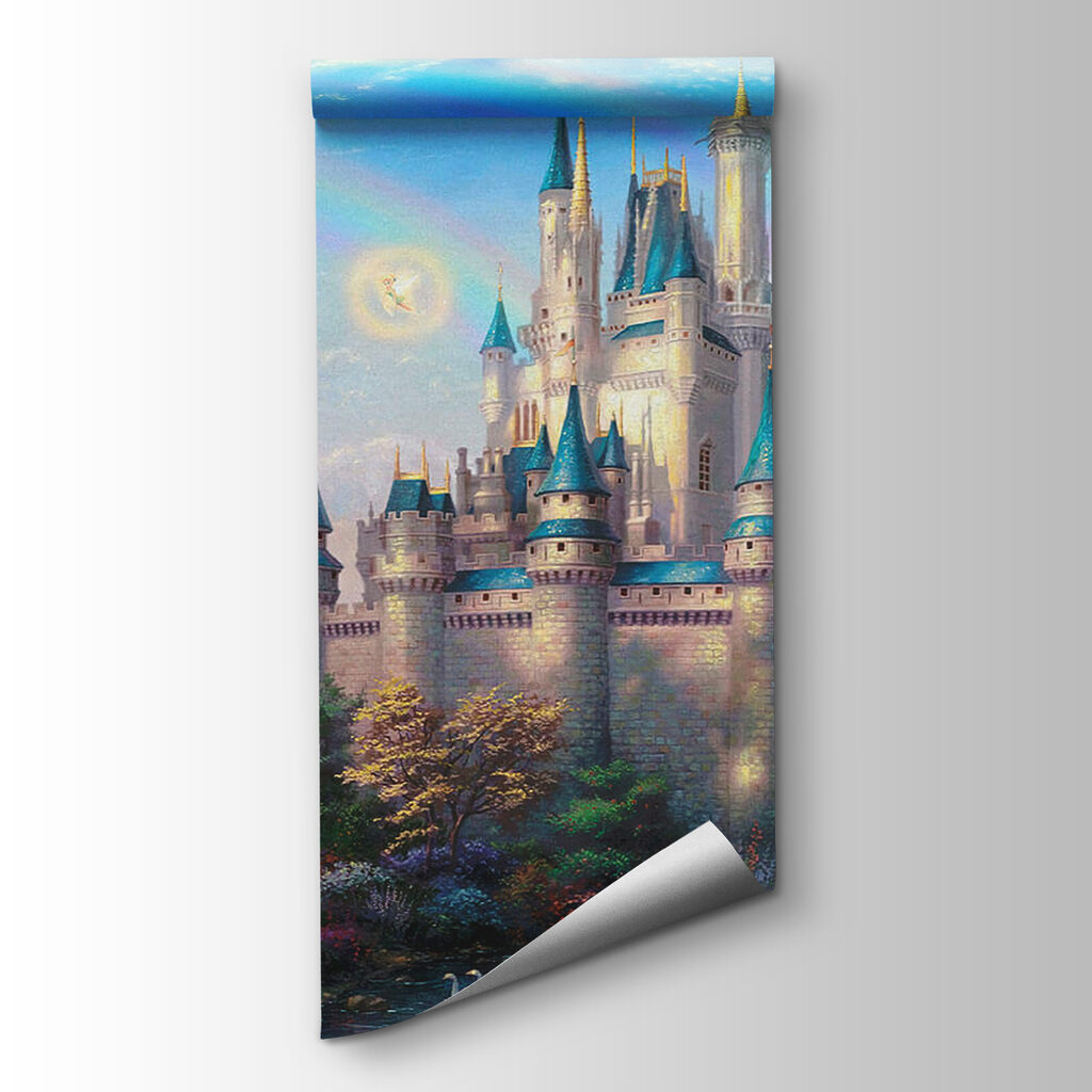 Fairytale castle and rainbow — product view