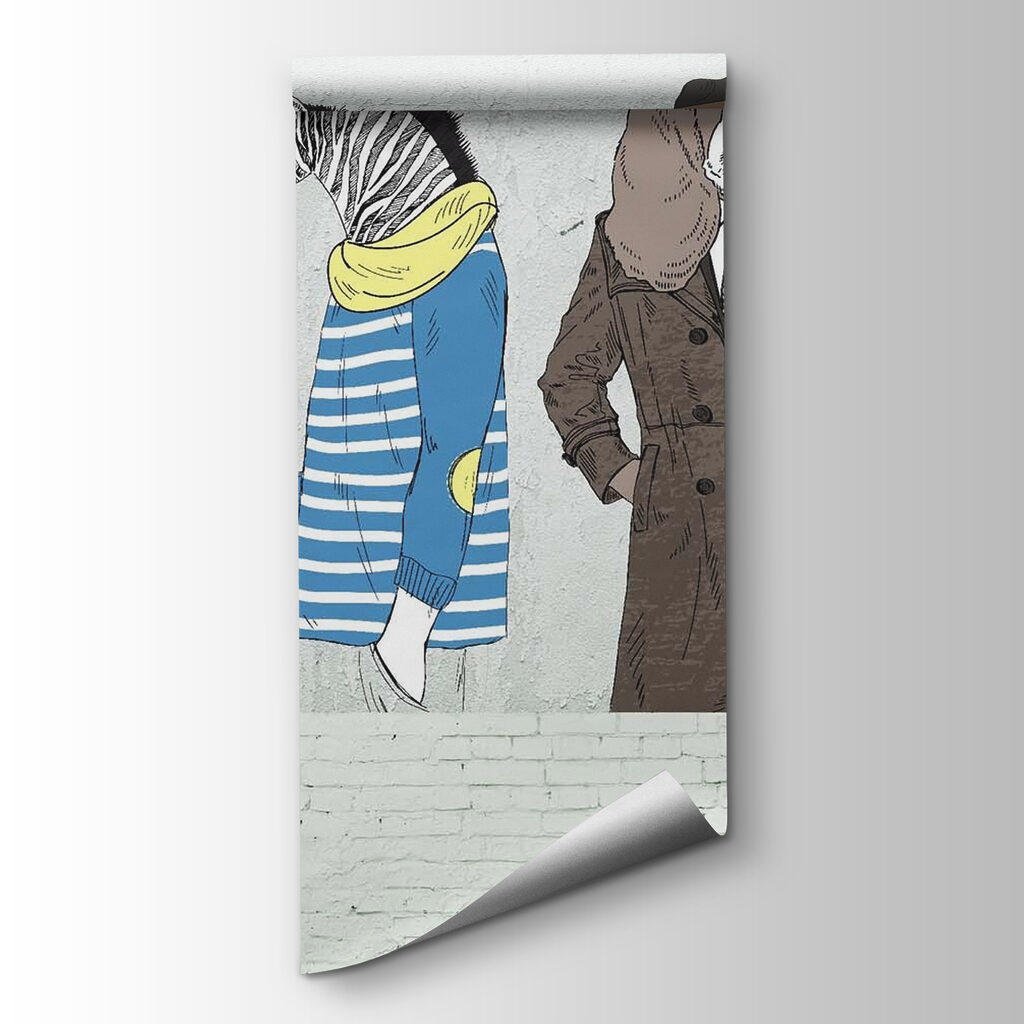 Animals in stylish clothes — product view