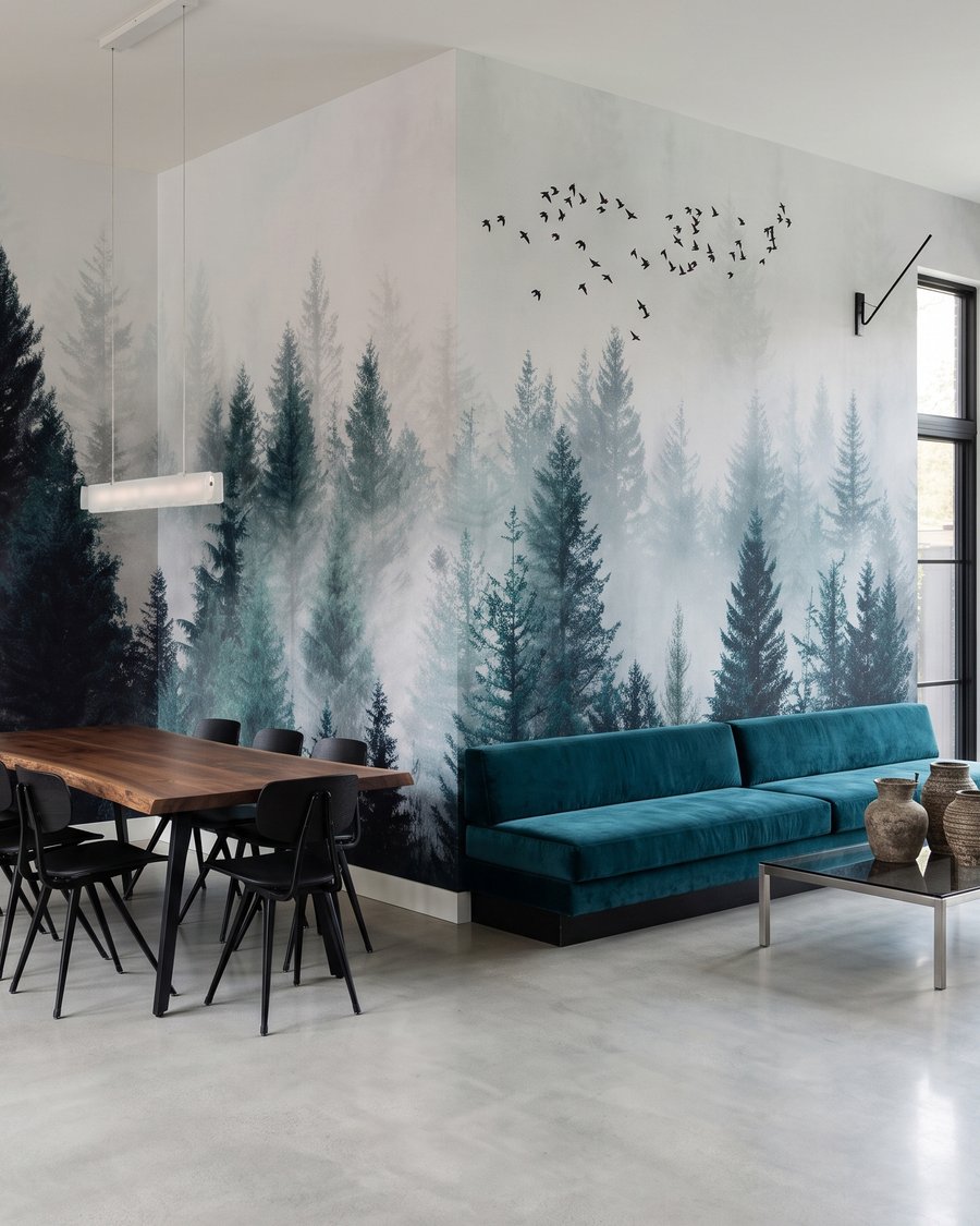 Forest Flight in an interior
