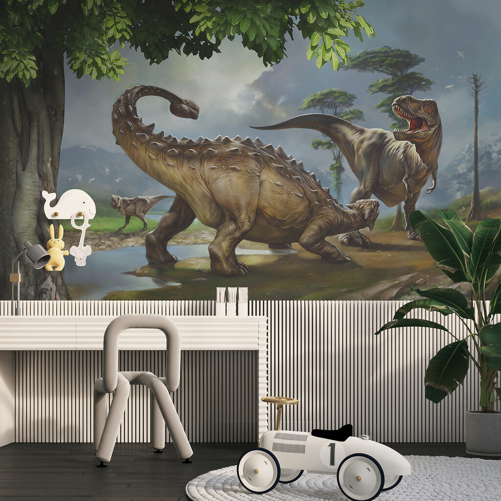 Dinosaurs on the riverbank — interior 12