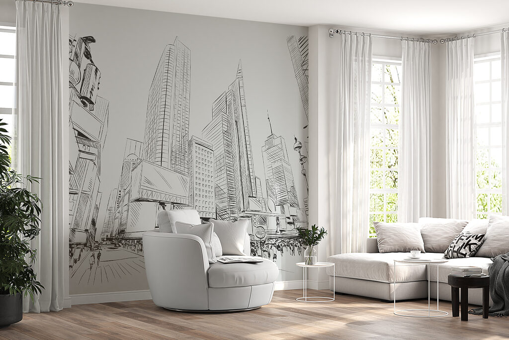 City in Pencil — interior 3