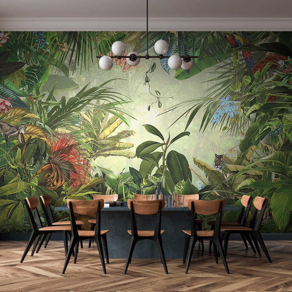 Dense jungle around light — interior 9