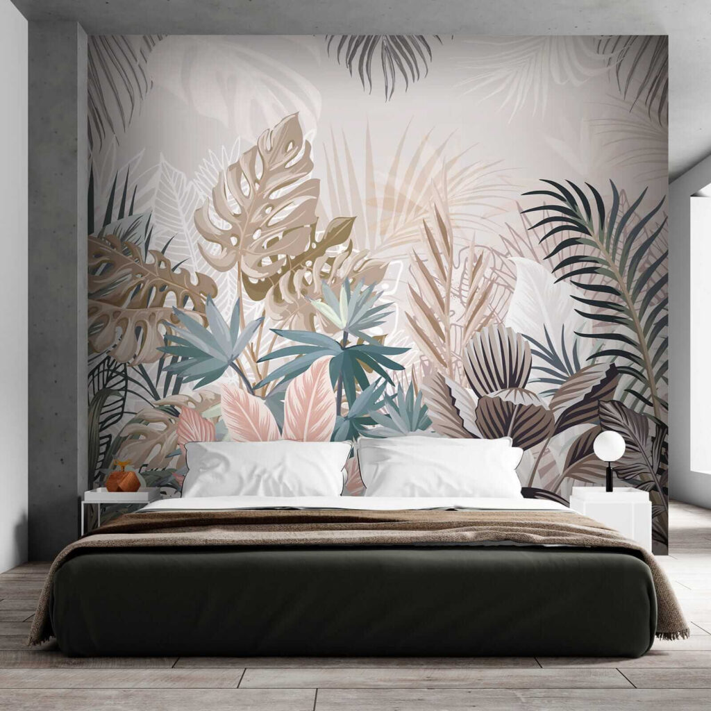 Gathered Tropical Leaves — interior 2