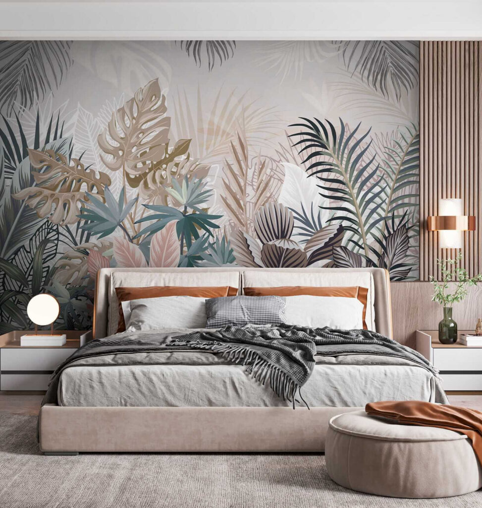 Gathered Tropical Leaves — interior 5
