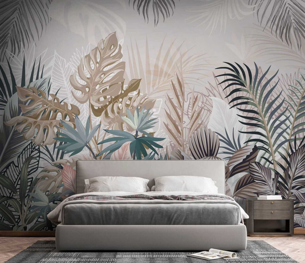 Gathered Tropical Leaves — interior 6